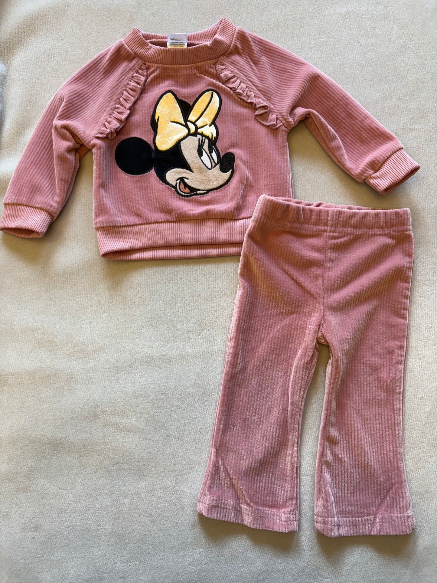 Disney Minnie Mouse Pink 2 piece set