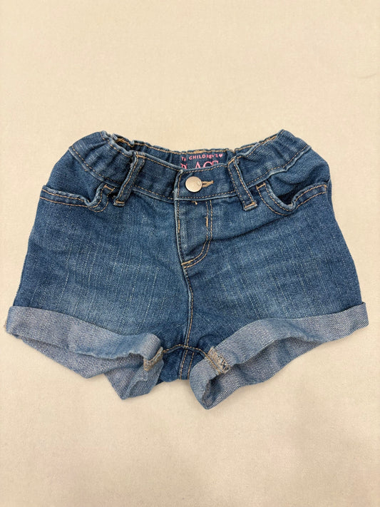 The Children’s Place dark washed denim shorts
