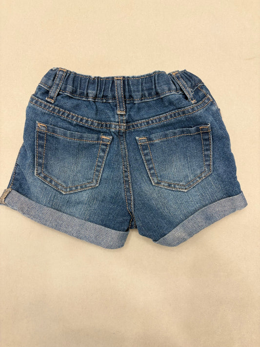 The Children’s Place dark washed denim shorts