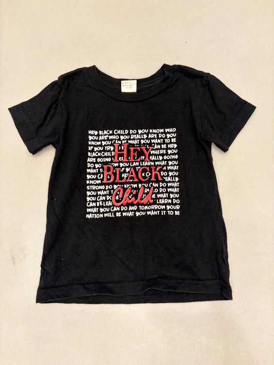 Hey Black Child Graphic Tee